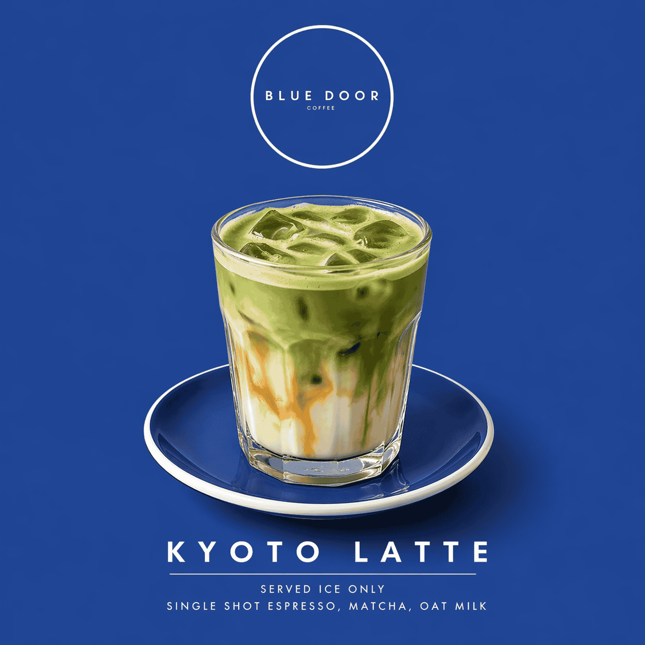 Kyoto Latte Blue Door Coffee
